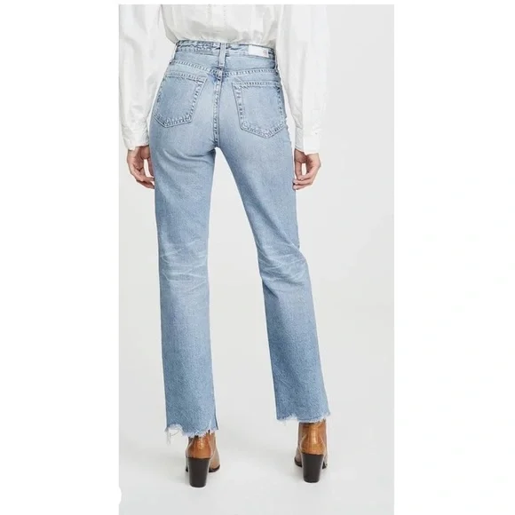 Adriano Goldschmied Alexxis High Rise Vintage Straight Women's Jeans SZ 30R - Picture 8 of 15